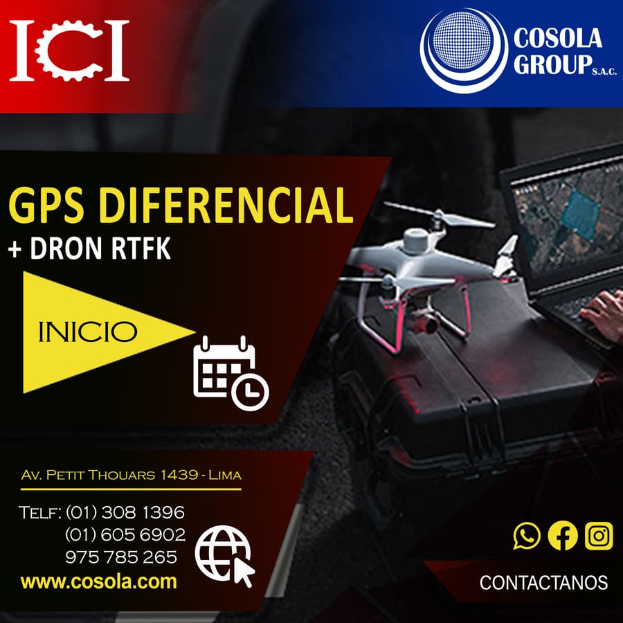 GPS Diferencial Drone RTK